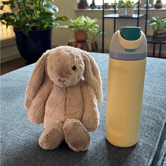 🐇 Small Jellycat Beige Bashful Bunny Stuffed Animal Plushie - Picture 6 of 6